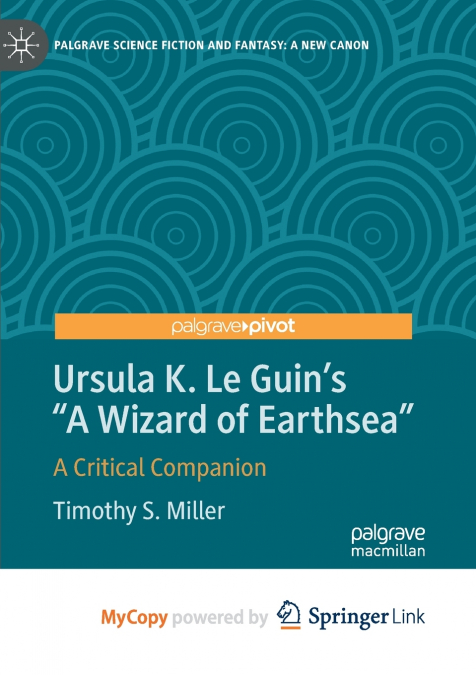 Ursula K. Le Guin’s 'A Wizard of Earthsea'