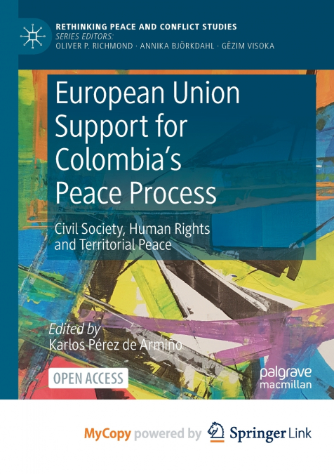 European Union Support for Colombia’s Peace Process