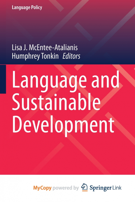 Language and Sustainable Development
