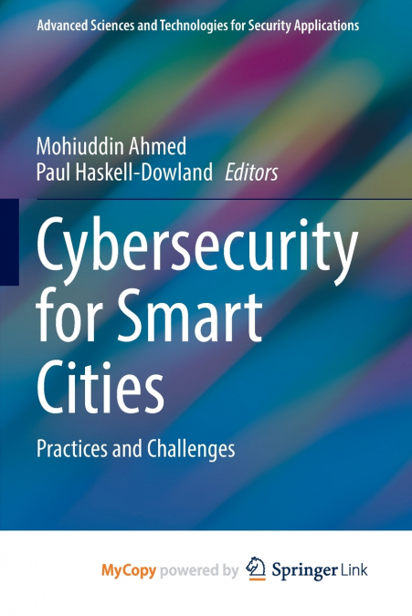 Cybersecurity for Smart Cities