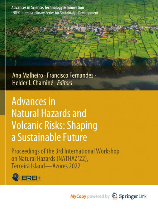Advances in Natural Hazards and Volcanic Risks