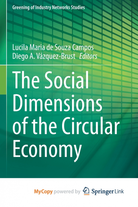 The Social Dimensions of the Circular Economy