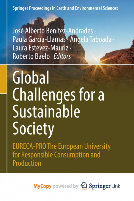 Global Challenges for a Sustainable Society