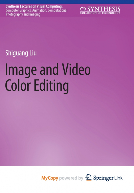 Image and Video Color Editing