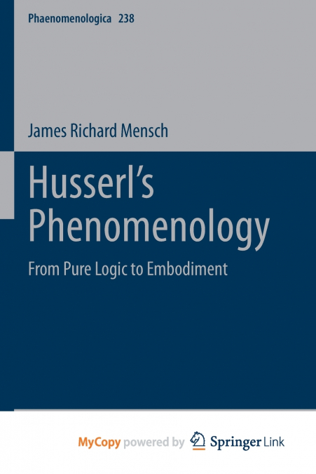 Husserl’s Phenomenology