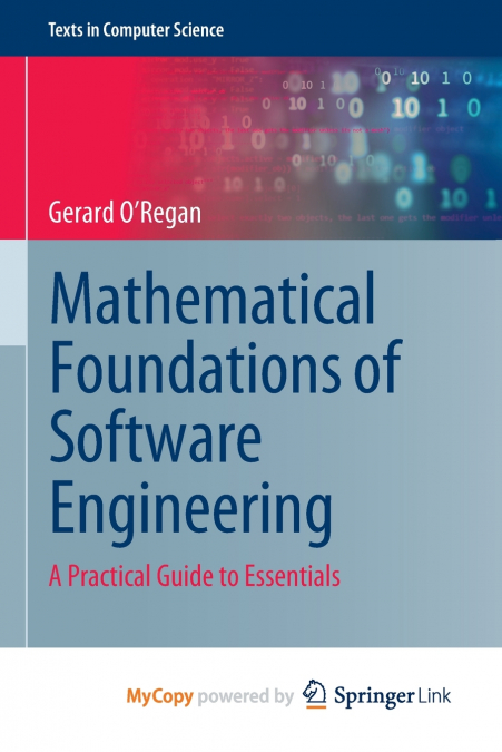 Mathematical Foundations of Software Engineering