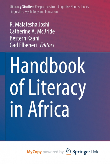 Handbook of Literacy in Africa