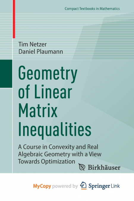 Geometry of Linear Matrix Inequalities