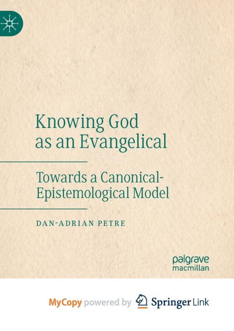 Knowing God as an Evangelical