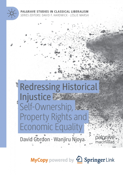 Redressing Historical Injustice