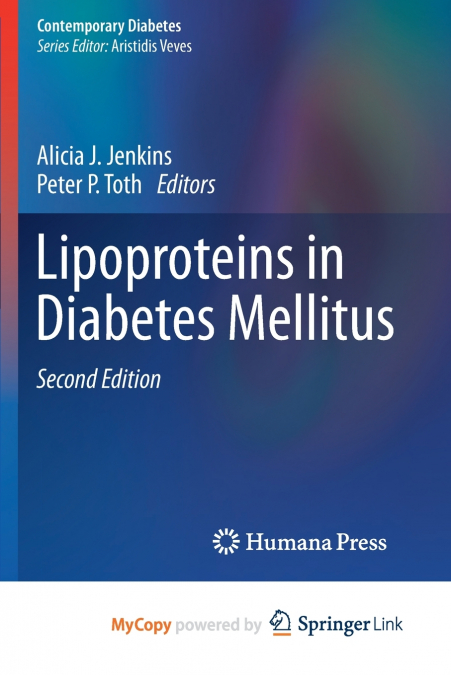 Lipoproteins in Diabetes Mellitus