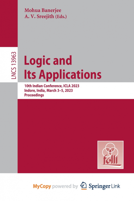 Logic and Its Applications