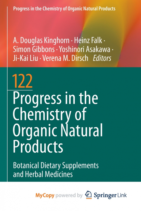 Progress in the Chemistry of Organic Natural Products 122