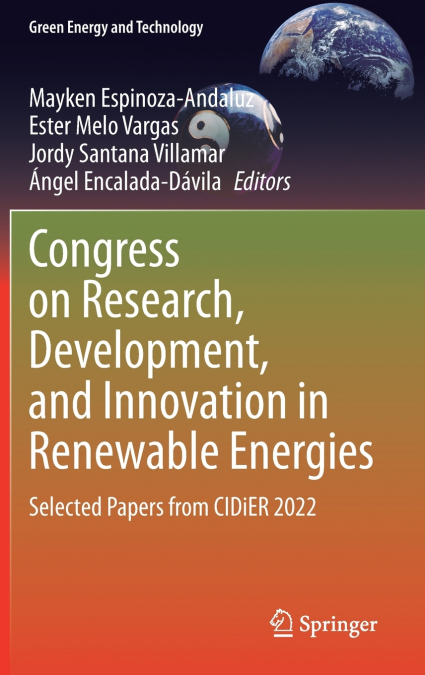 Congress on Research, Development, and Innovation in Renewable Energies