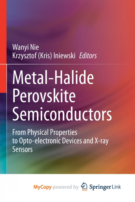 Metal-Halide Perovskite Semiconductors