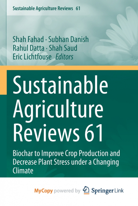 Sustainable Agriculture Reviews 61