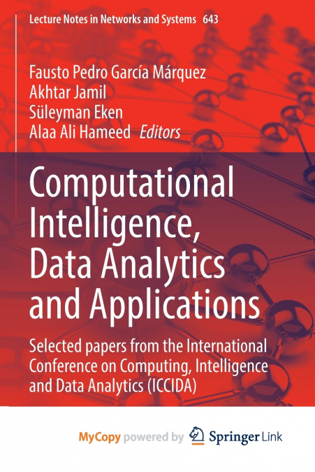 Computational Intelligence, Data Analytics and Applications