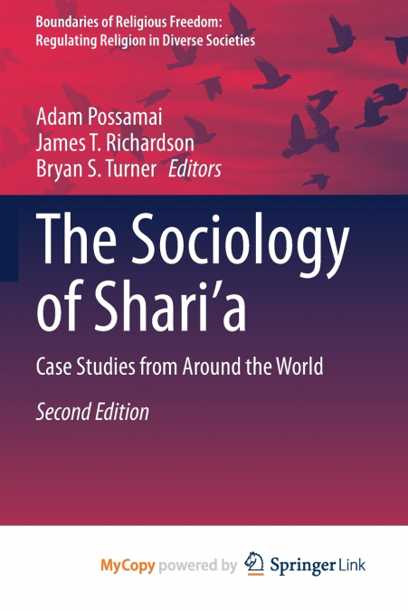 The Sociology of Shari’a