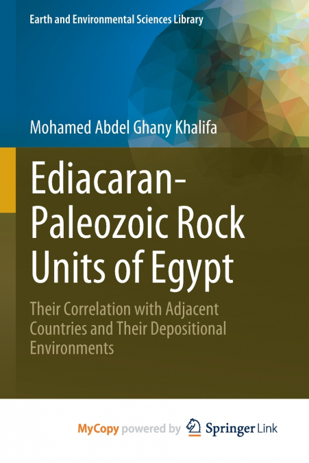Ediacaran-Paleozoic Rock Units of Egypt
