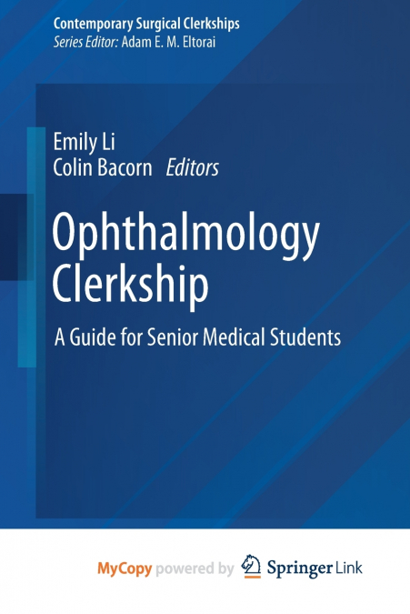 Ophthalmology Clerkship