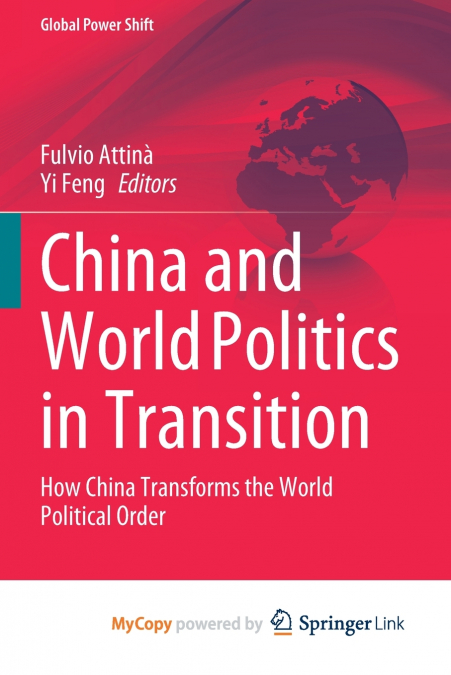 China and World Politics in Transition