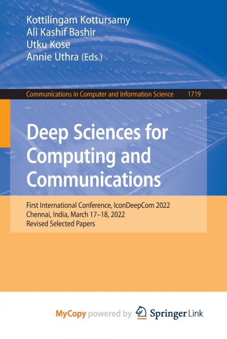 Deep Sciences for Computing and Communications