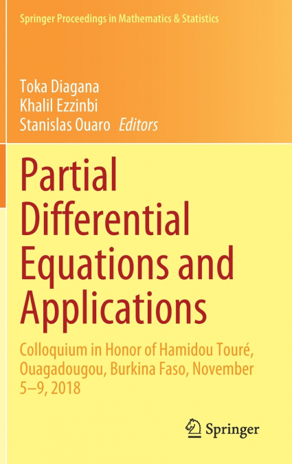 Partial Differential Equations and Applications