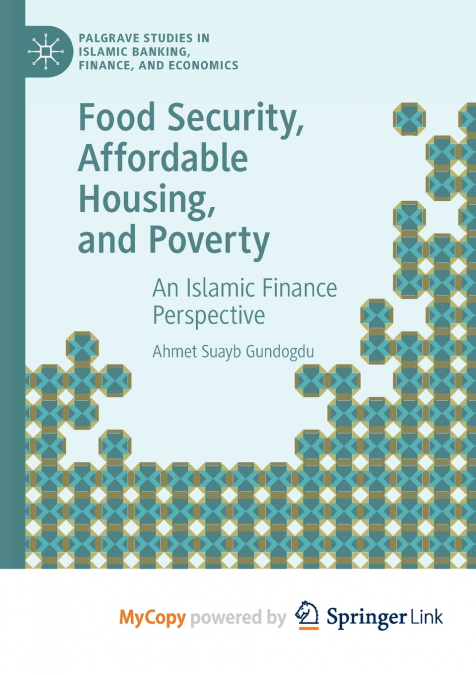 Food Security, Affordable Housing, and Poverty