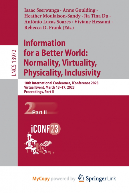 Information for a Better World