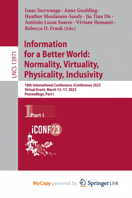 Information for a Better World