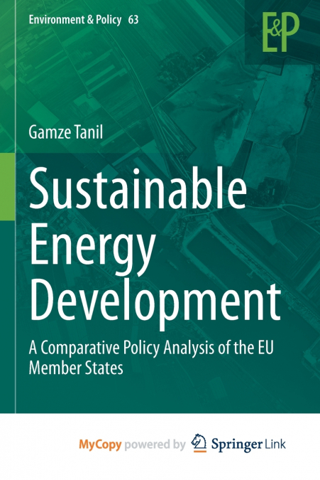 Sustainable Energy Development