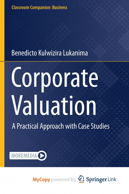 Corporate Valuation