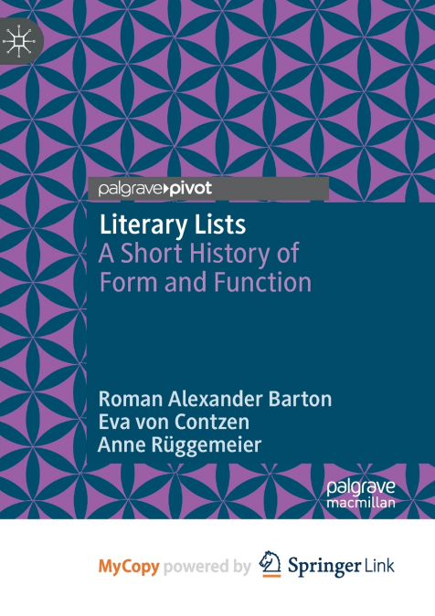 Literary Lists