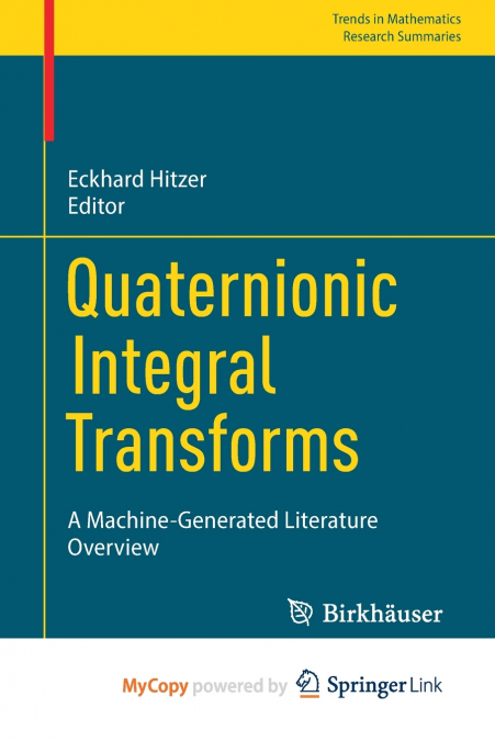 Quaternionic Integral Transforms
