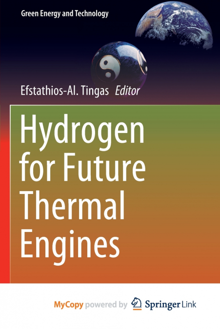 Hydrogen for Future Thermal Engines