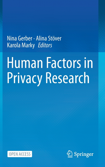Human Factors in Privacy Research