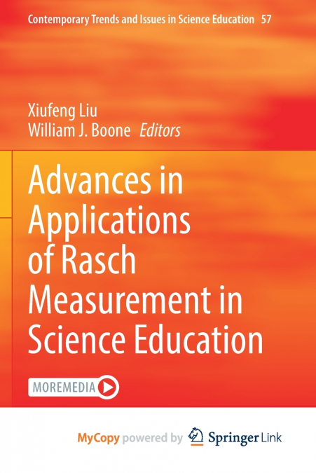 Advances in Applications of Rasch Measurement in Science Education