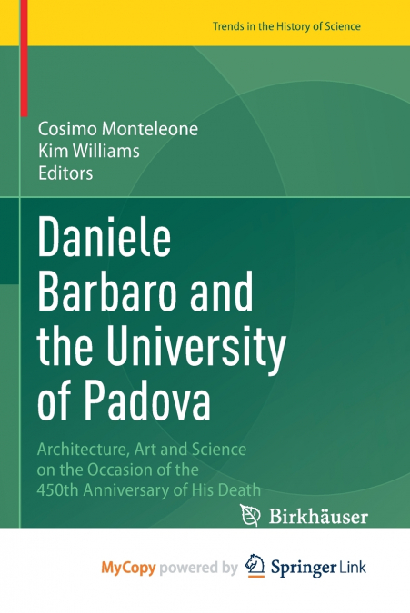 Daniele Barbaro and the University of Padova