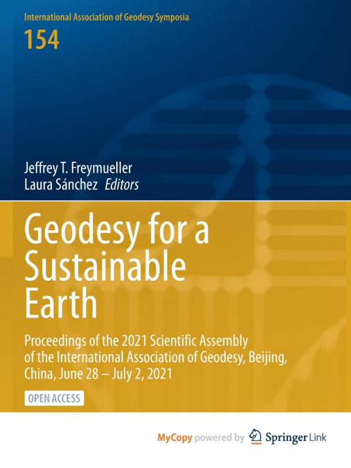 Geodesy for a Sustainable Earth