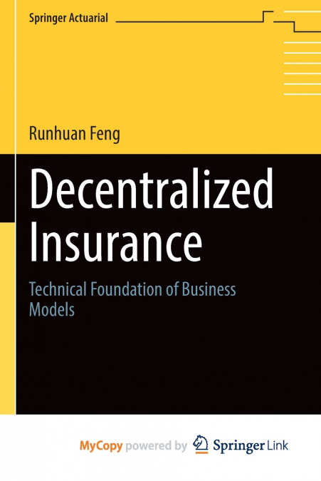 Decentralized Insurance