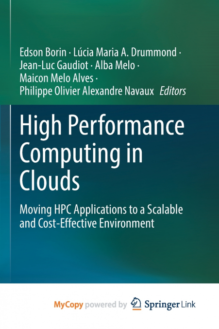 High Performance Computing in Clouds