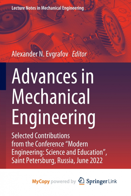Advances in Mechanical Engineering