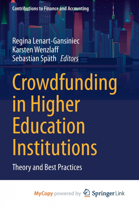 Crowdfunding in Higher Education Institutions