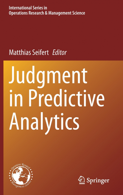 Judgment in Predictive Analytics