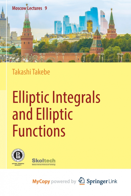 Elliptic Integrals and Elliptic Functions