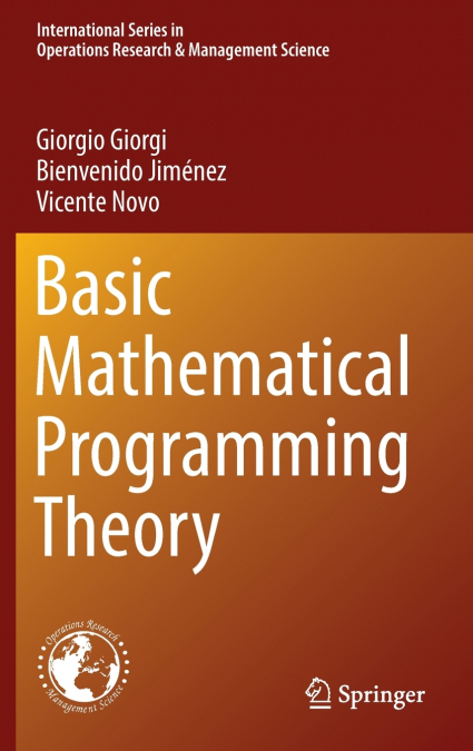 Basic Mathematical Programming Theory