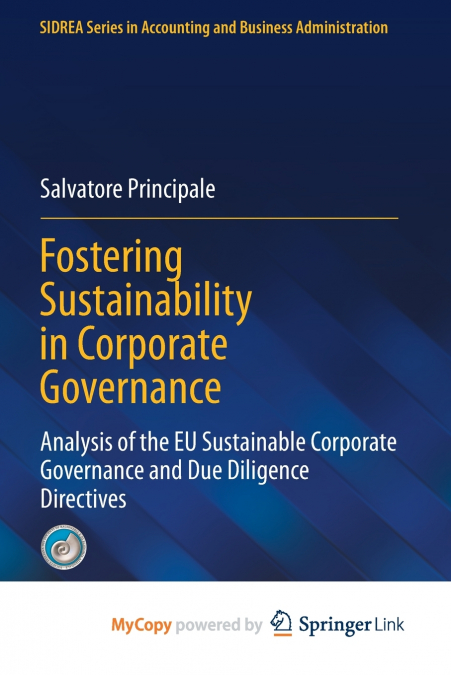 Fostering Sustainability in Corporate Governance
