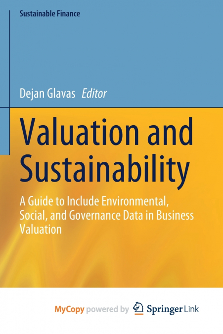 Valuation and Sustainability
