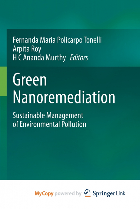 Green Nanoremediation