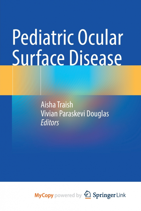 Pediatric Ocular Surface Disease